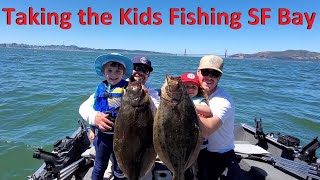 *BIG* Halibut Fishing SF Bay Angel Island Fathers Day Special