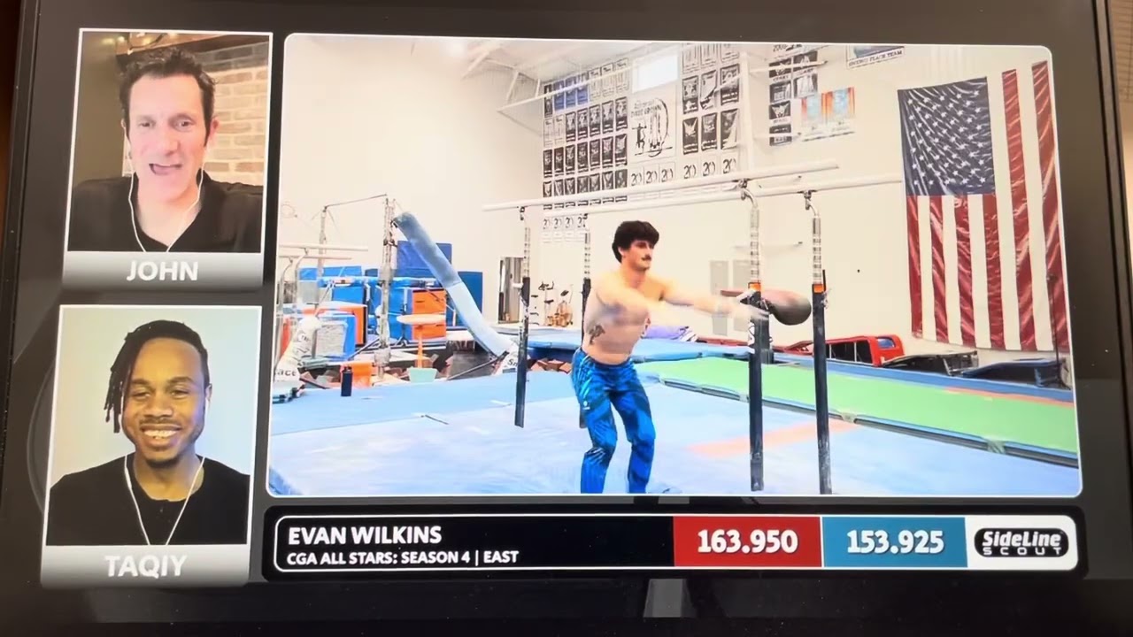 2026 Tribe Men's Gymnastics - Evan Wilkins Parallel Bars Champion, CGA All-Star Competition