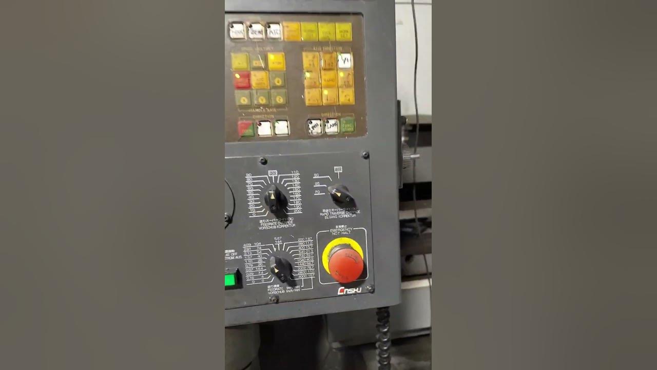 How to stop running program enshu s400 youtube