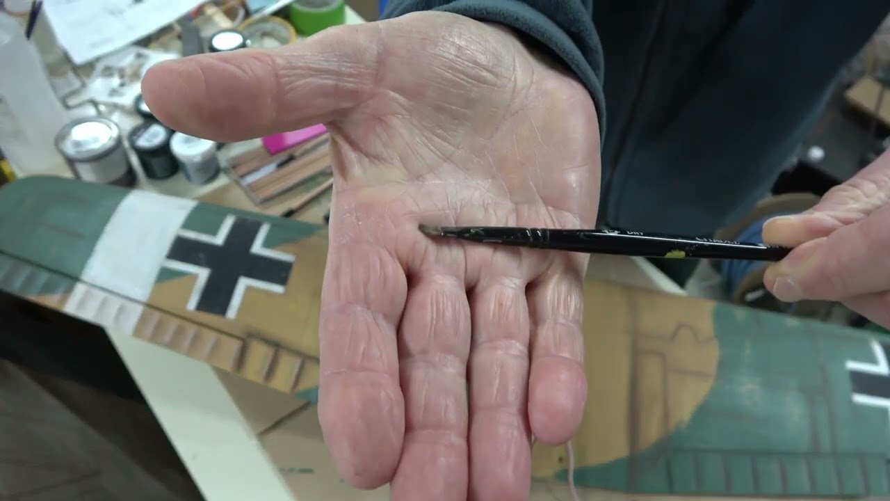 Warbirds Replicas FW190 Build Part 27 - Panel lines, weathering and shading