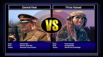 C&C Generals Zero Hour - Challenge - General Kwai VS Prince Kassad (Hard) !!!