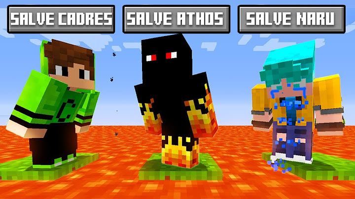 QUEM EU SALVO? ATHOS, CADRES OU NARU?