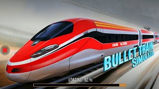 Bullet train simulator || high speed train #android game screenshot 1