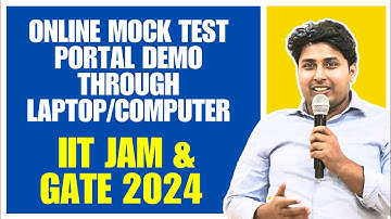 Online mock test portal Demo through Laptop/Computer | IIT-JAM & GATE 2024 | Mathstats  @8810409392