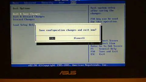 Selecting boot device on the Eee PC 701