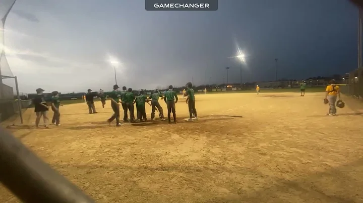 Blayne Roberts Hits Homerun