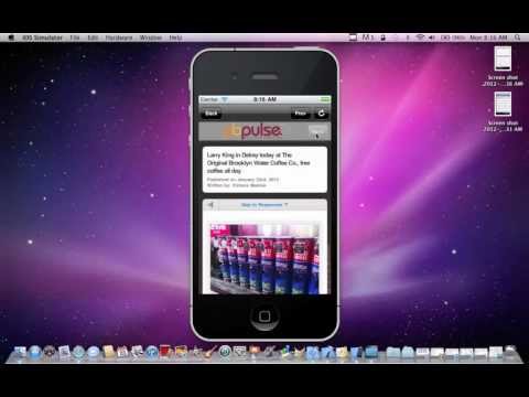 RSS News Feed Reader iPhone Xcode Project