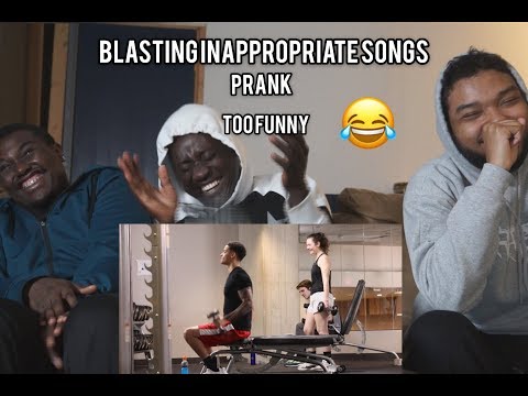 blasting-inappropriate-songs-in-the-gym-prank-|-reaction