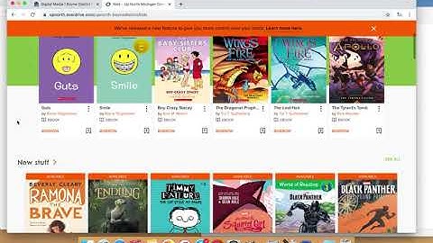 Your Online Library Account: Overdrive