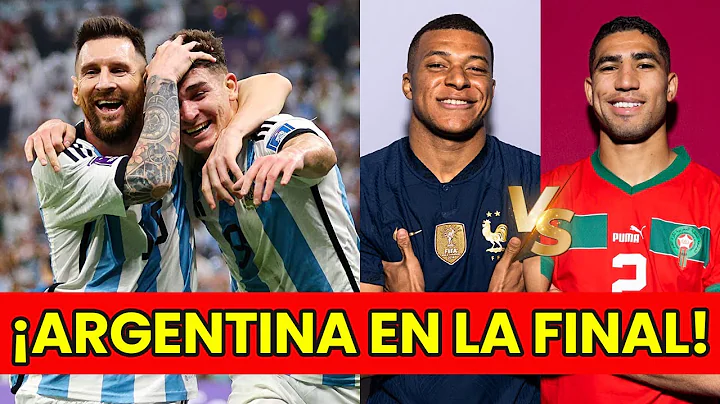 ARGENTINA GOLE Y EST EN LA FINAL, MESSI SE LUCE | ...