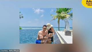 Neha Dhupia And Her Hubby Angrez Bedi Latest Honeymoon Video In Dubai