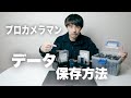 【Canon 一眼レフデジカメデータ】データバックアップ方法【プロカメラマン大容量データ保存方法】