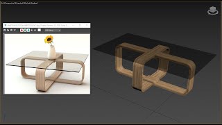 How To Create Table In 3ds Max | Autodesk 3ds Max Modelling | Esthetic Space Decor