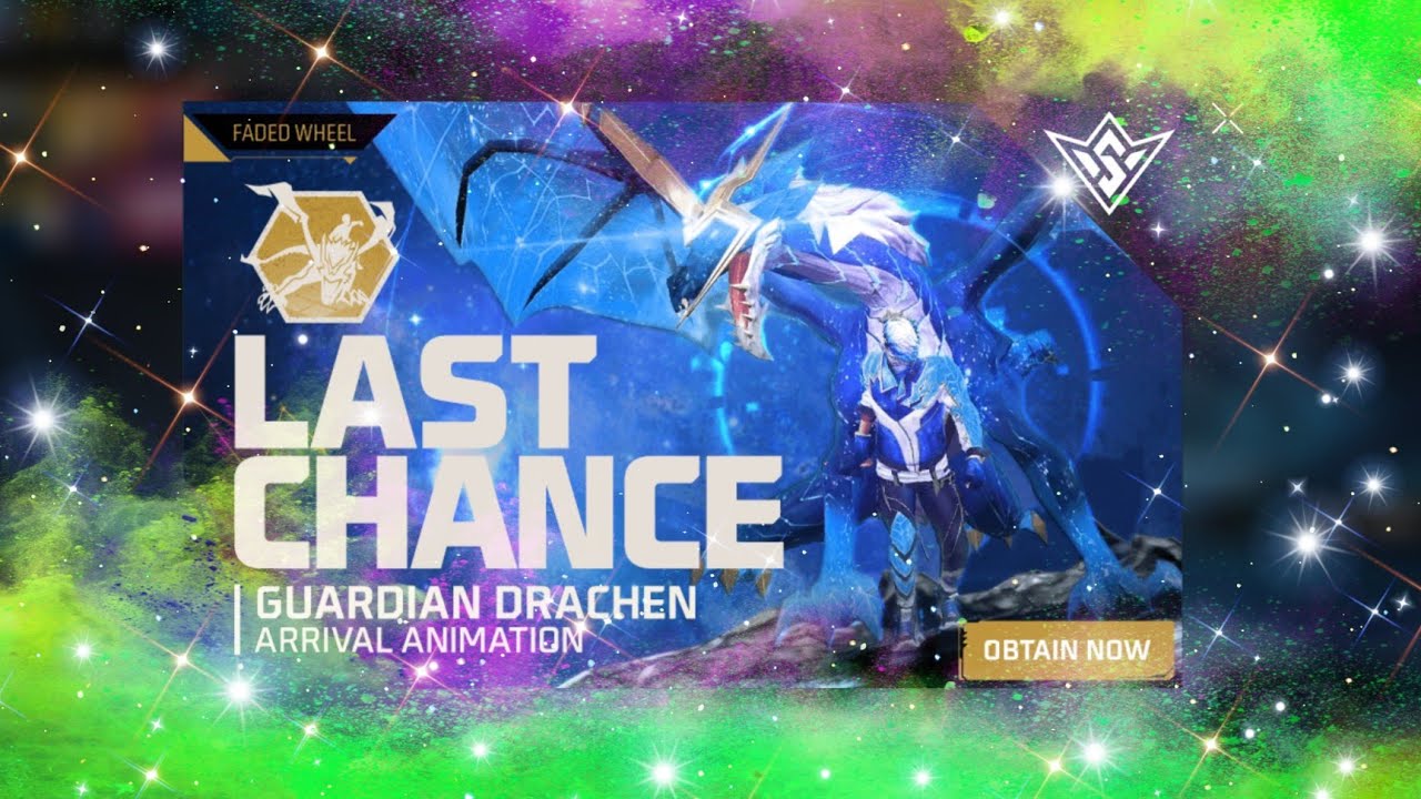 FADED WHEEL ⚙️ GUARDIAN🐉 DRACHEN ARRIVAL ANIMATION ❤️🐉K BHAI LAST CHANCE FADED WHEEL SPIN VIDEO ❤️