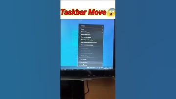Computer me Taskbar ko kaise move karte hai||Taskbar move💻 ||#share #viral #computer #youtubeshorts