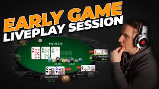 Building STACKS?! | Early Game Live Play Sunday MTT Session with Bencb789 screenshot 1