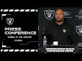 Coach Pierce on Week 18 vs. Broncos: ‘A Great Opportunity To Go Out With a Bang at Home’ | Raiders