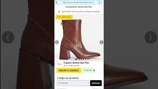 Achadinhos Sonho Dos Pés Cód. Do Vendedor - Ódigo 51140148 - 24-06-2025