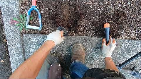 LIVE DIG ACTION!! Swinging the Simplex SP24 like a MADMAN!