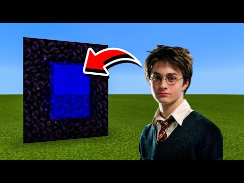 How To Make Portal To Harry Potter Dimensions in Minecraft PE