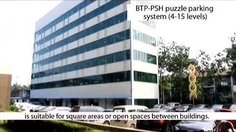 Puzzle parking system   2 15 levels