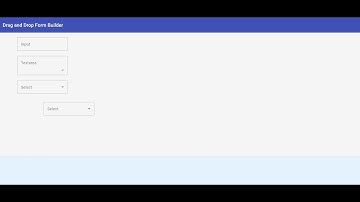 How to create a drag-and-drop form builder in Angular 18?