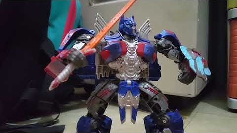 Transformers Stop motion Episode 1: Rise of the evil twin (Optimus Prime vs Nemesis Prime)