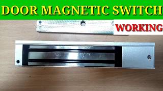 Door  lock magnet working