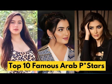 Top 10 Famous Arab Prnstars of 2024 || Top Arab P*stars ❤️️