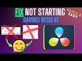 DaVinci Resolve Not Starting? Fix Launch, Black Screen Issues – Tutorial