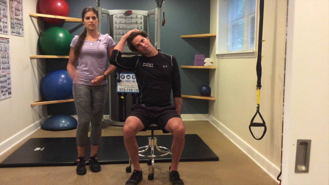 Chiropractor Livingston NJ Neck Stretches YouTube