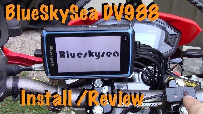 motorcycle dash cam,best motorcycle dash cam,vsysto motorcycle dash  cam,blueskysea b1m,dash camera for bike