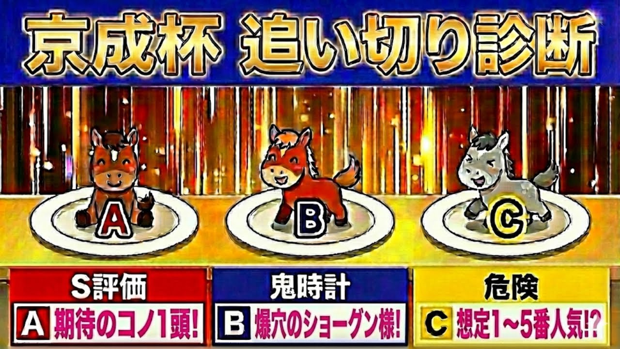 【京成杯 2026 最終追い切り診断】【S評価】 レースを使って上積み大のコノ1頭！【危険かも⁉】下降気味の人気馬は⁉