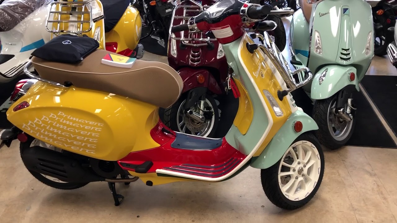 Vespa Reveals Special Edition Sean Wotherspoon Primavera Scooter