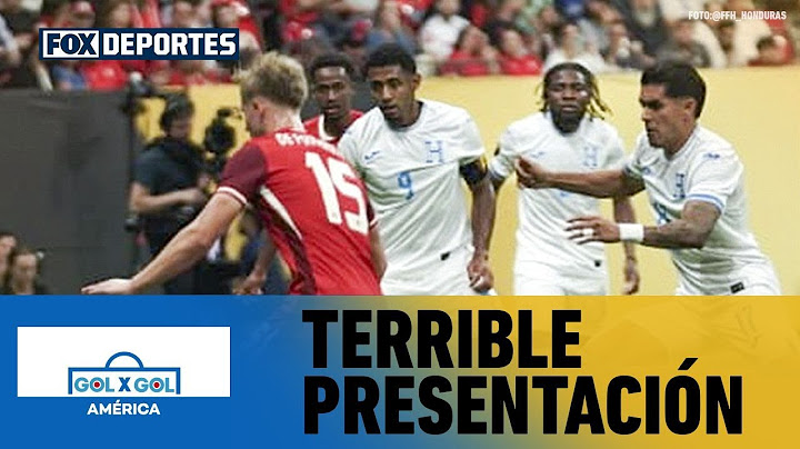 😱 ¡GOLEARON A HONDURAS! | Canadá venció por 6-0 a la Selección Hondureña | GolXGol