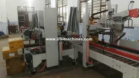 Automatic H type box self adaptive type different size of box tape sealing machine