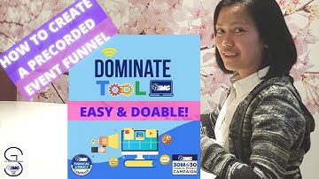 HOW TO MAKE A PRERECORDED EVENT FUNNEL USING IMG DOMINATE TOOLS