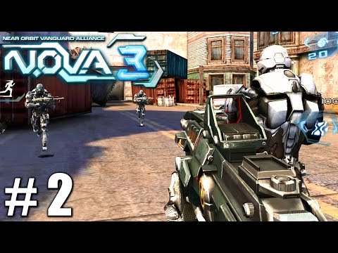 N.O.V.A. 3 - Near Orbit Vanguard Alliance - Gameplay Nvidia Shield Tablet Android 1080P Part 2