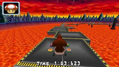 [MKDS] Bowser Castle 1:50.261 (former WR)