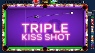 8 Ball Pool Venice TRIPLE Kiss Shot #PrismaGang