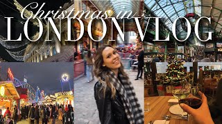 CHRISTMAS in LONDON (Holiday High Tea, Winter Wonderland, Soho, Decorating, & My FIRST Chloe Bag!)