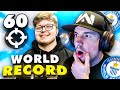 REACCIONO al RÉCORD MUNDIAL SOLO vs SQUAD *60 KILLS* en WARZONE *MEJOR JUGADOR DEL MUNDO CON MANDO*