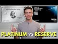 Amex Platinum vs Chase Sapphire Reserve (Which One to Get in 2022?)