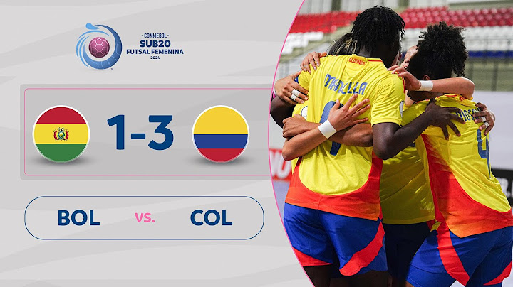 BOLIVIA vs. COLOMBIA [1-3] | RESUMEN | CONMEBOL SUB20FSFEM | FASE DE GRUPOS