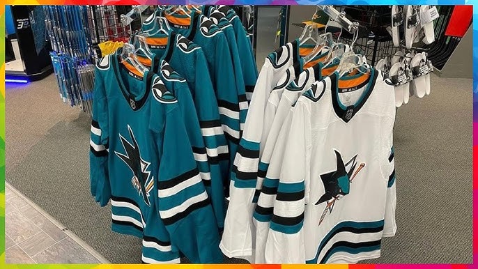 Saw this on a fake jersey website. Could we see a throwback like this? :  r/SanJoseSharks