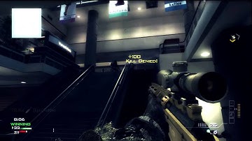 [Mw3] Pretty Cool Sniper Streak with The MSR