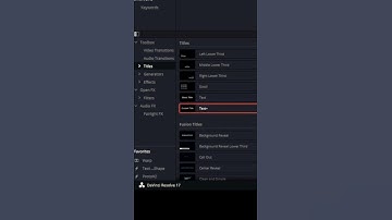 Gradient Text in DaVinci Resolve #shorts #Videoediting