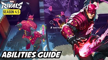 Marvel Rivals Daredevil Gameplay Showcase & Abilities Guide