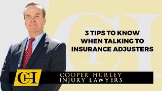 3 Tips to Know When Talking to Insurance Adjusters