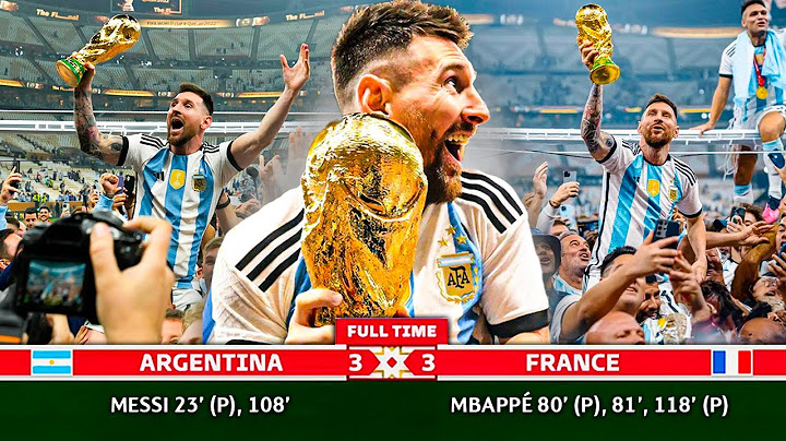ARGENTINA vs FRANCE ⚽ FULL HIGHLIGHTS HD 🏆 Qatar 2022 FINAL